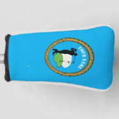 Putter Head Hoesje - Naam toevoegen - Golfer Golfheadcover (Voorkant)