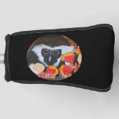 Putter Hoesje, Colobus in het wild geschilderd Golfheadcover (Voorkant)