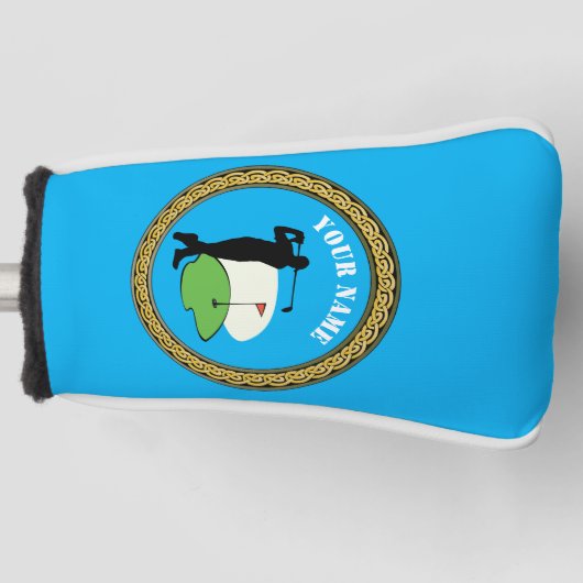 Putter Hoesje - Custom Golf - Naam toevoegen Golfheadcover (Voorkant)