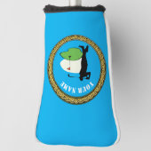 Putter Hoesje - Custom Golf - Naam toevoegen Golfheadcover (Draai 90)