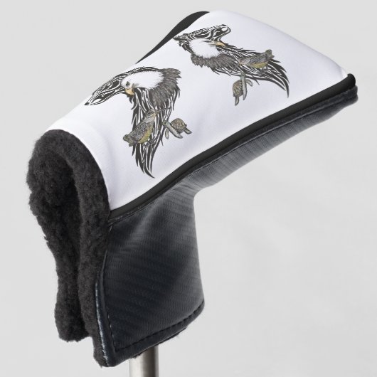 Putter Hoesje dierengidsen Golfheadcover (3/4 voorkant)