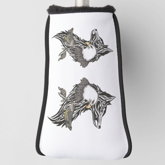 Putter Hoesje dierengidsen Golfheadcover (Draai 90)