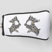 Putter Hoesje dierengidsen Golfheadcover (Voorkant)