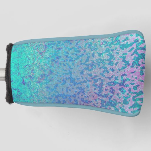 Putter Hoesje Glitter Star Dust Golfheadcover (Voorkant)