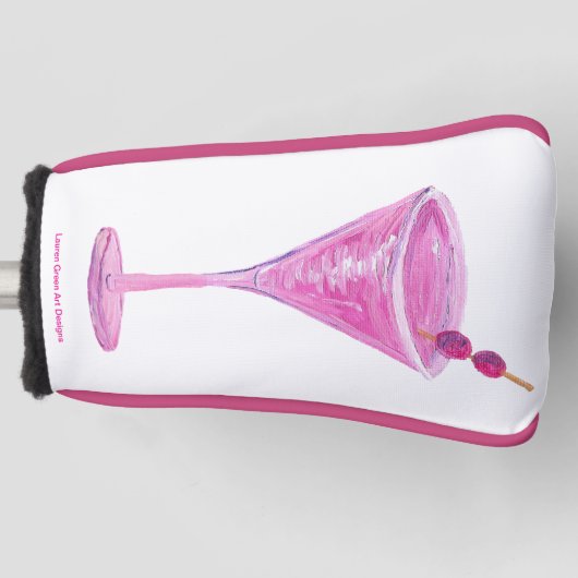 Putter Hoesje kosmo ontwerp Golfheadcover (Voorkant)