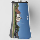 Putter Hoesje, wit Golfheadcover (Draai 90)