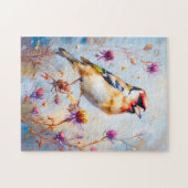 Putter in vlucht, impressionistische stijl legpuzzel (Horizontaal)
