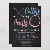 Putters of Parelaars Kaart (Voorkant / Achterkant)