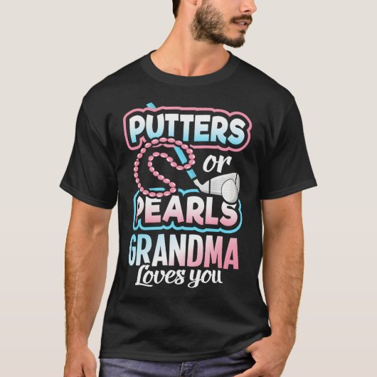 Putters of parelaars onthullen oma-Baby T-shirt (Voorkant)