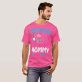 Putters of parels mama houdt van je geslacht onthu t-shirt (Voorkant volledig)