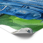 Putters or Pearls Gender Reveal Welcome Sign Poster (Hoek)