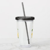 Puttertuinpompoen cartoon acryl drinkbeker (Links)