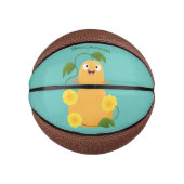 Puttertuinpompoen cartoon basketbal (Voorkant)