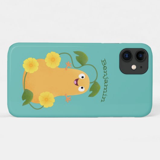 Puttertuinpompoen cartoon Case-Mate iPhone case (Achterkant (horizontaal))