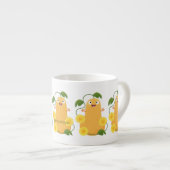 Puttertuinpompoen cartoon espresso kop (Voorkant rechts)