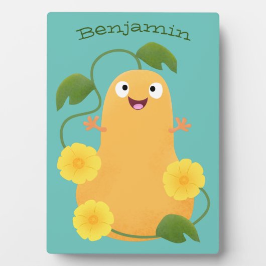 Puttertuinpompoen cartoon fotoplaat (voorkant)