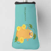 Puttertuinpompoen cartoon golfheadcover (Draai 90)