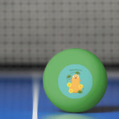 Puttertuinpompoen cartoon pingpongbal (Net)