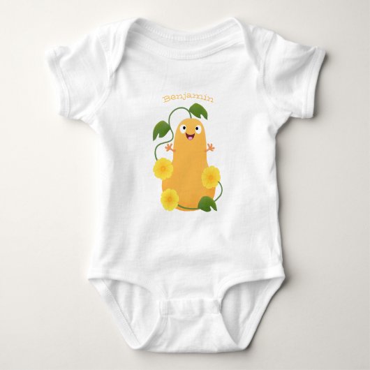 Puttertuinpompoen cartoon romper (Voorkant)