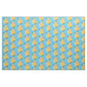 Puttertuinpompoen cartoon stof (Fat Quarter)