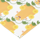 Puttertuinpompoen cartoon tafelkleed (Gekanteld)