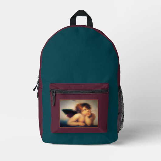 Putti Angel Bedrukte Rugzak (Voorkant)