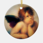 Putti Angel Keramisch Ornament (Voorkant)