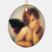 Putti Angel Keramisch Ornament (Links)