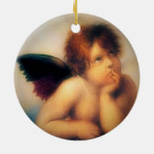 Putti Angel Keramisch Ornament (Achterkant)
