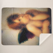 Putti Angel Sherpa Deken (Voorkant (horizontaal))