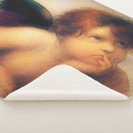 Putti Angel Sherpa Deken (3/4)