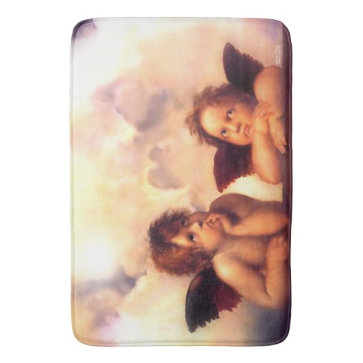 Putti Pair van Angels Badmat (Voorkant Verticaal)