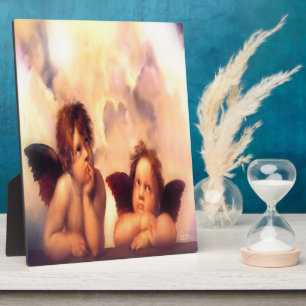 Putti Pair van Angels Fotoplaat