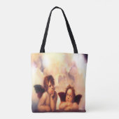 Putti Pair van Angels Tote Bag (Achterkant)