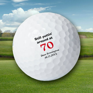 Puttin' ongeveer 70 dagen op maat golfballen