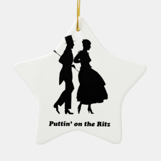 Puttin op de Ritz Keramisch Ornament