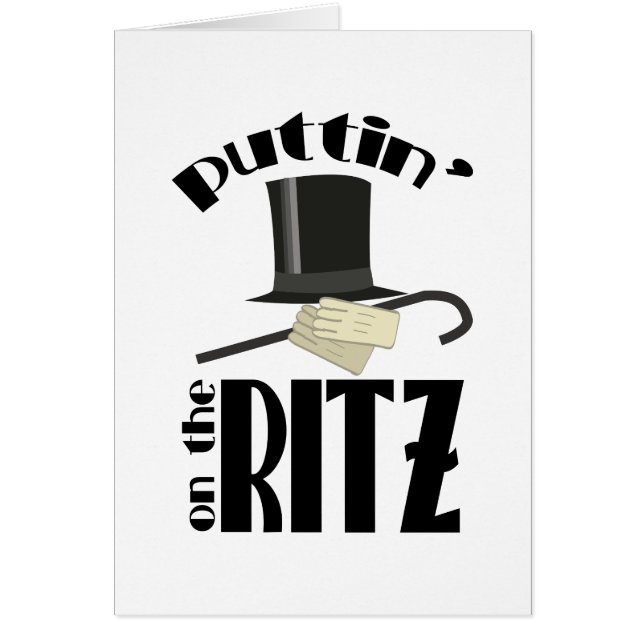 Puttin Ritz (Voorkant)