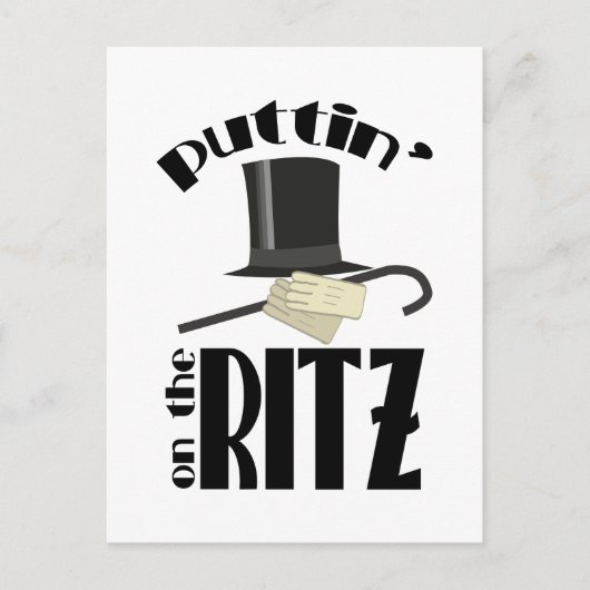 Puttin Ritz Briefkaart (Voorkant)