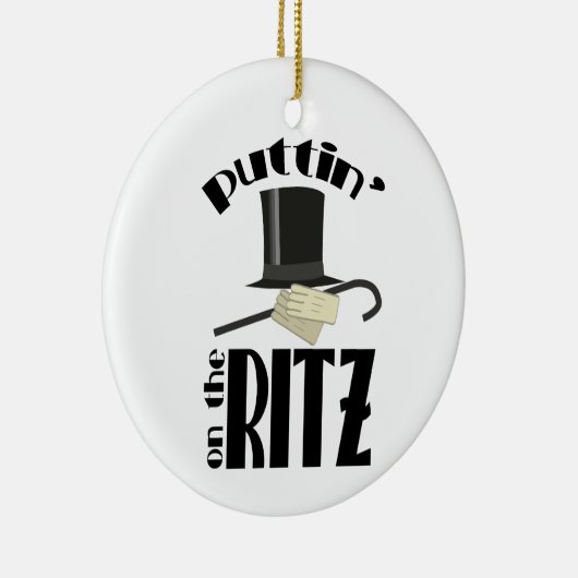 Puttin Ritz Keramisch Ornament (Rechts)
