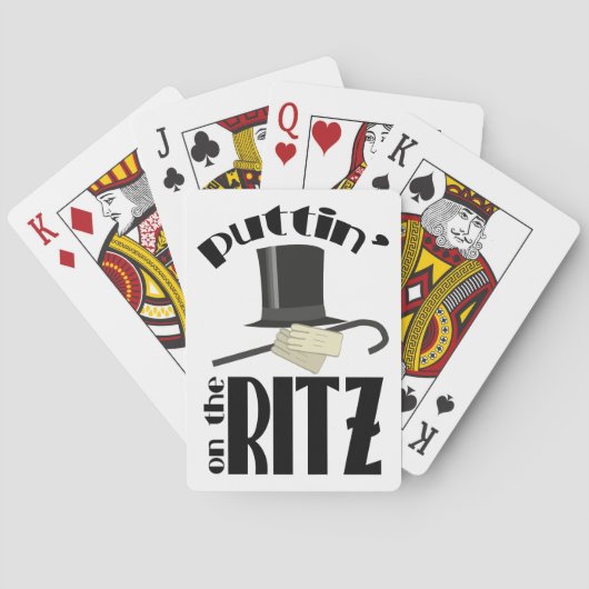 Puttin Ritz Pokerkaarten (Achterkant)
