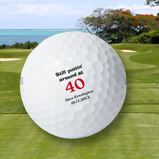 Puttin’ Rond 40 jaar op maat Golfballen