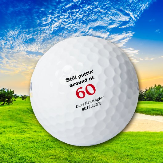 Puttin’ Rond 60 jaar op maat Golfballen