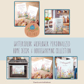 Putting Down Roots Wildflower Adreswijziging Briefkaart