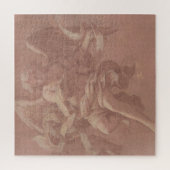 Putto en Angel Holding a Banderole Legpuzzel (Verticaal)