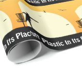 Puttplastic op zijn plaats cadeaupapier (Rol Hoek)