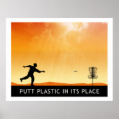 Puttplastic op zijn plaats poster (Voorkant)