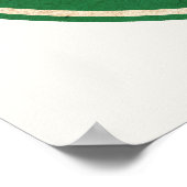 Puttplastic op zijn plaats poster (Hoek)