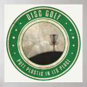 Puttplastic op zijn plaats poster (Voorkant)