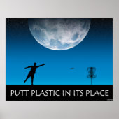 Puttplastic op zijn plaats poster (Voorkant)