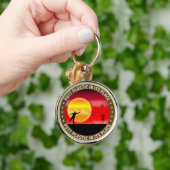 Puttplastic op zijn plaats sleutelhanger (Hand)